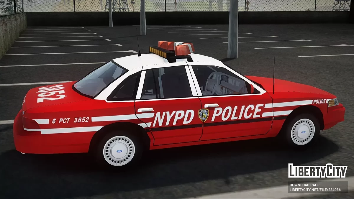 Ford Crown Victoria 1992 NY Police Department / GTA San Andreas