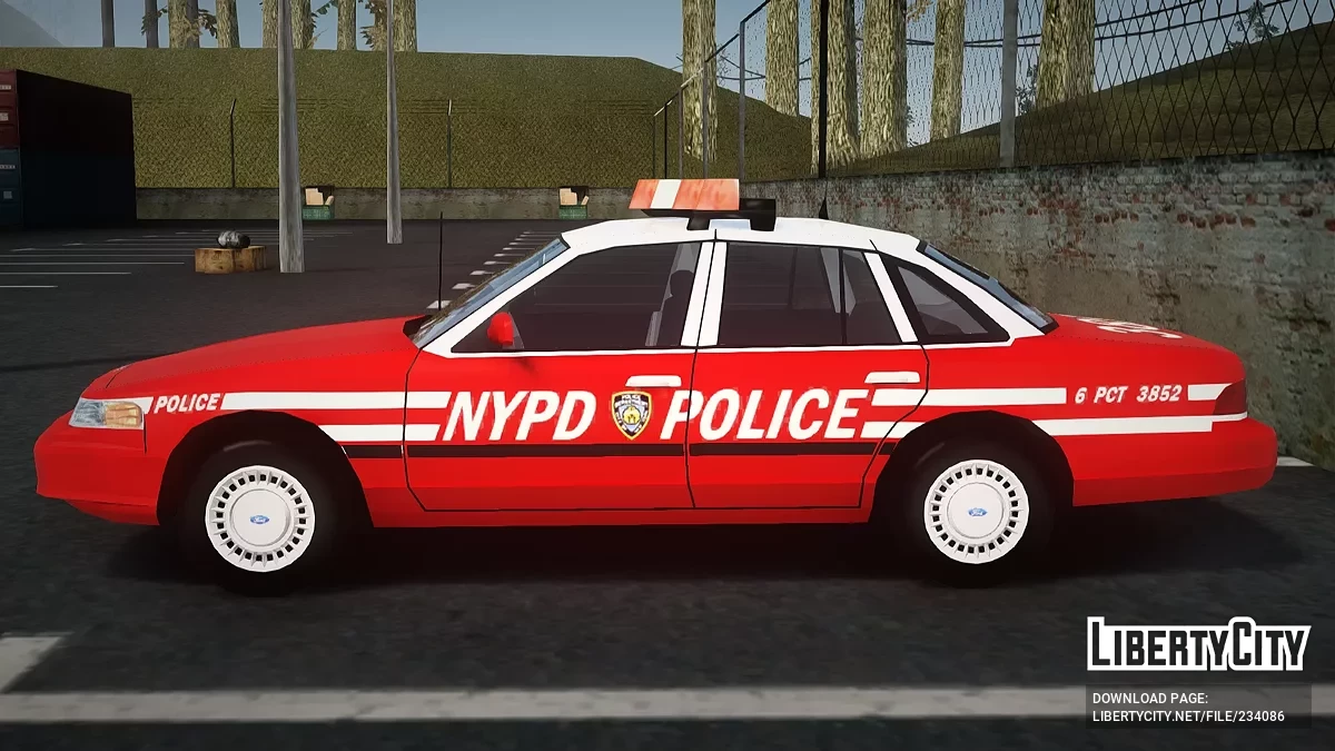 Ford Crown Victoria 1992 NY Police Department / GTA San Andreas