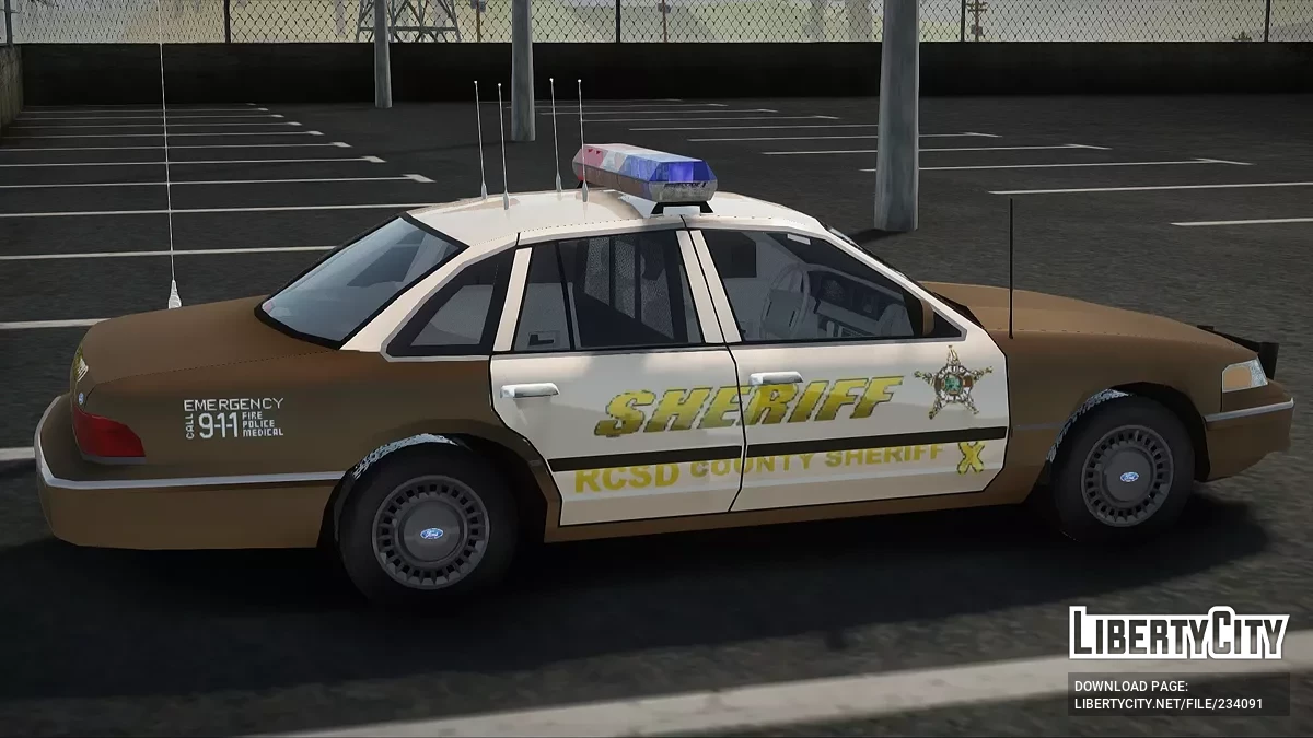 Ford Crown Victoria 1994 Sheriff / GTA San Andreas
