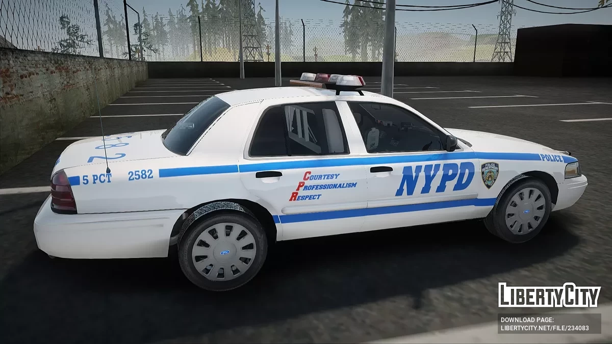 Ford Crown Victoria 2009 New York Police / GTA San Andreas