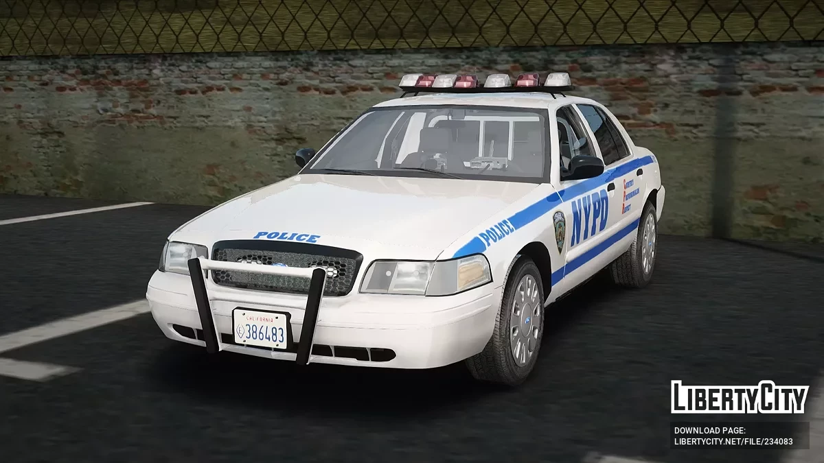Ford Crown Victoria 2009 New York Police / GTA San Andreas