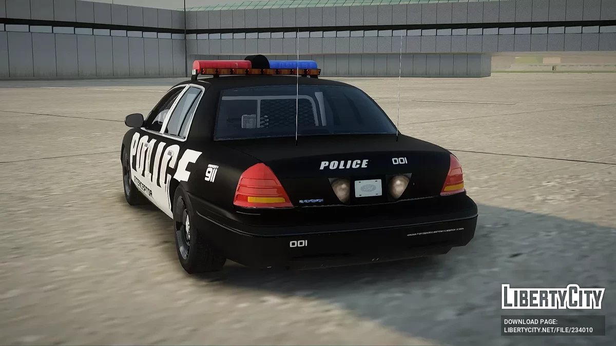 Ford Crown Victoria Police Interceptor 2011 / GTA San Andreas