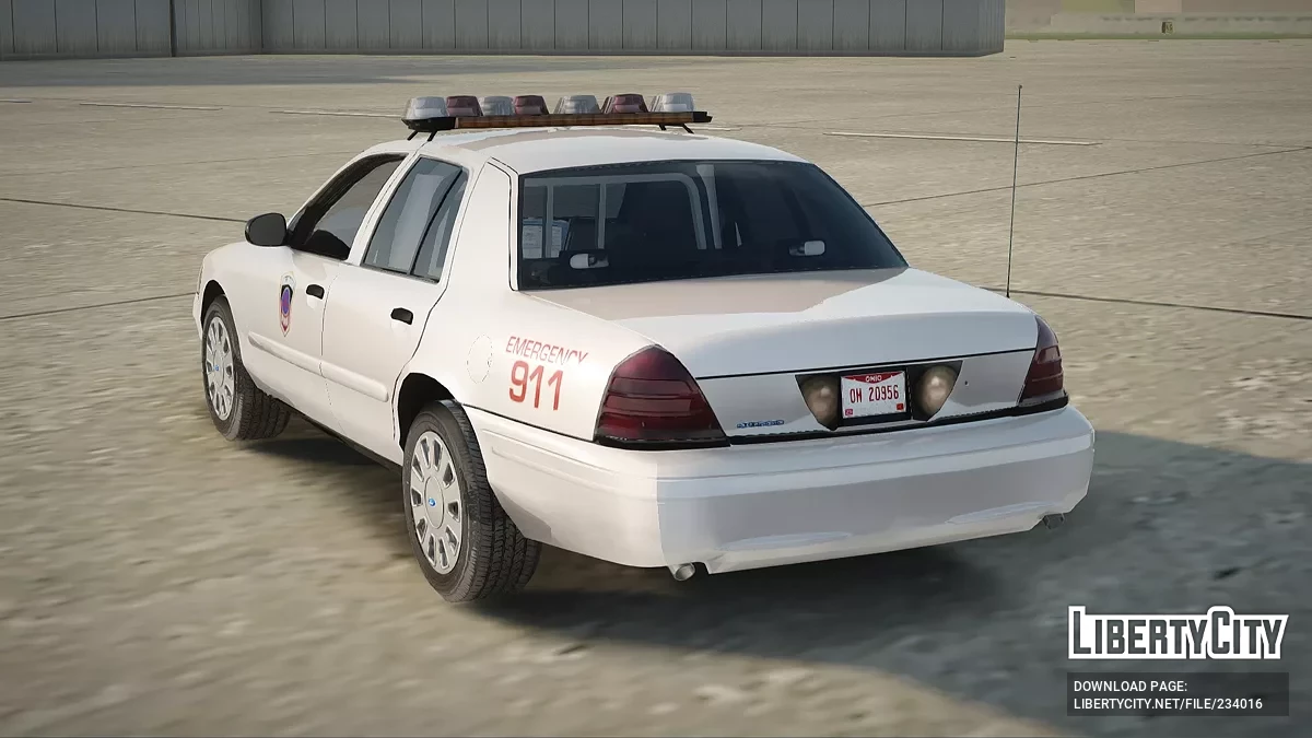 Ford Crown Victoria Tallmadge Battalion Chief 2 / GTA San Andreas