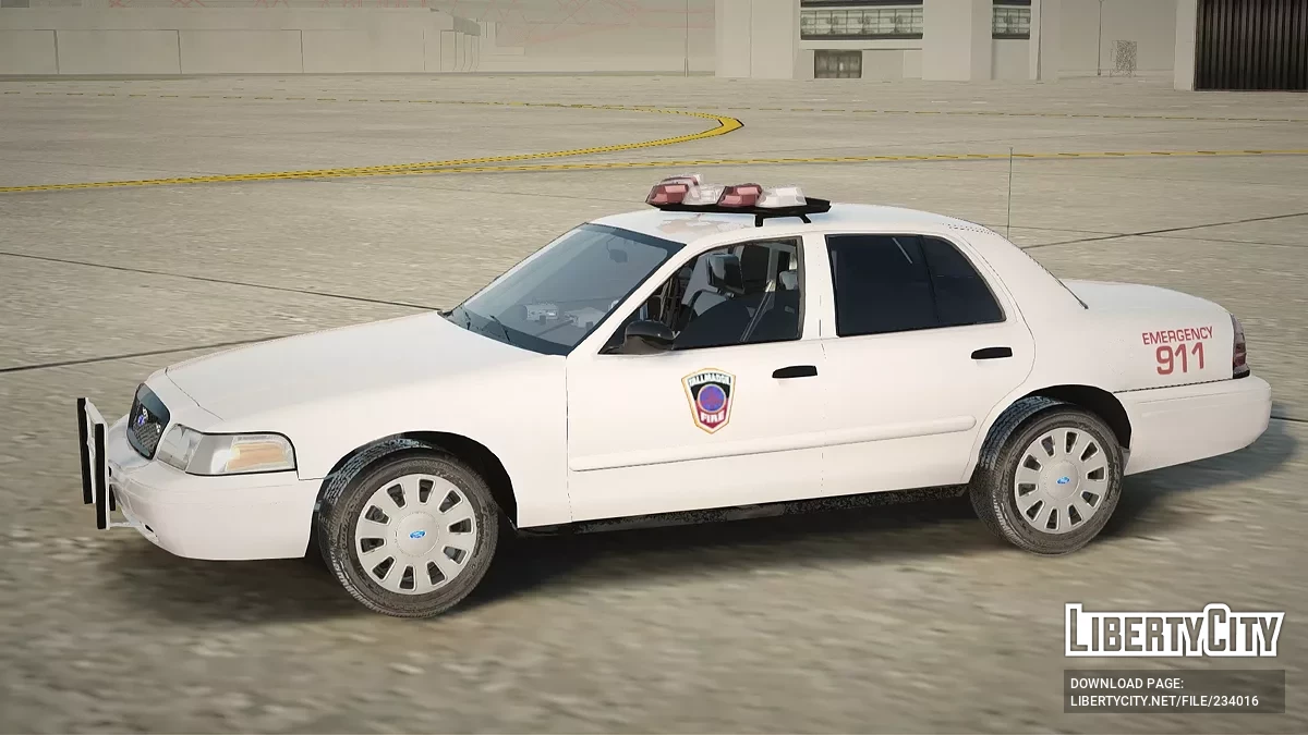 Ford Crown Victoria Tallmadge Battalion Chief 2 / GTA San Andreas