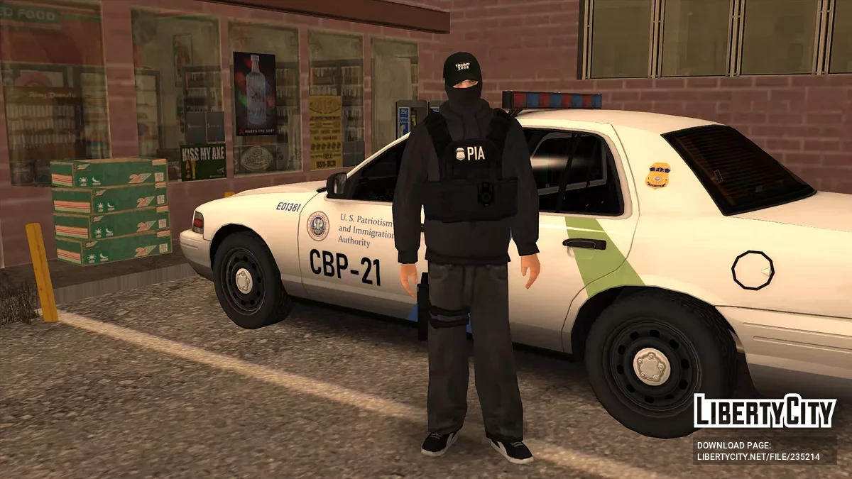 Полицейский мини-автопак / GTA San Andreas