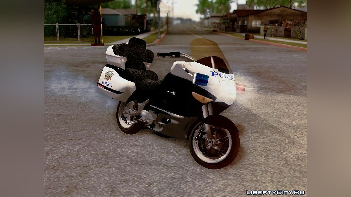 BMW K1200LT POLICE для GTA San Andreas - Картинка #4