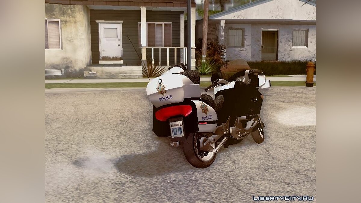 BMW K1200LT POLICE для GTA San Andreas - Картинка #5