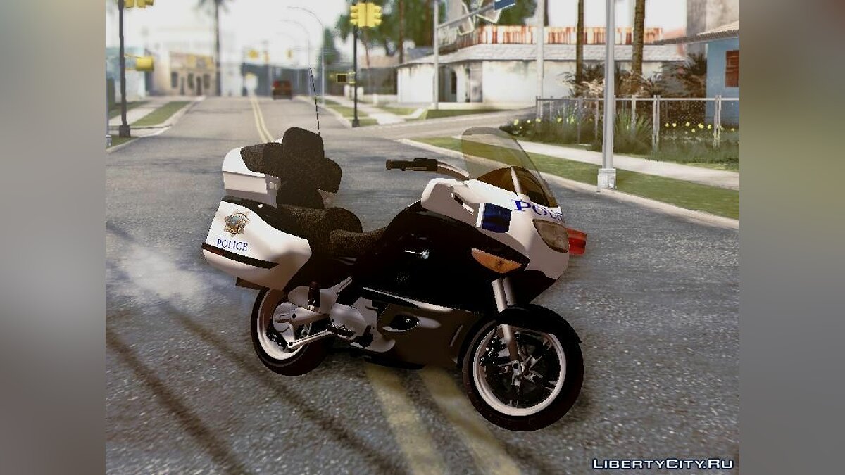 BMW K1200LT POLICE для GTA San Andreas - Картинка #6
