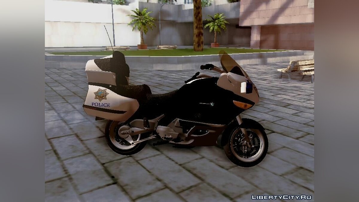 BMW K1200LT POLICE для GTA San Andreas - Картинка #11
