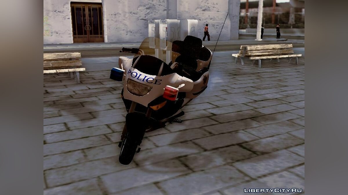 BMW K1200LT POLICE для GTA San Andreas - Картинка #12