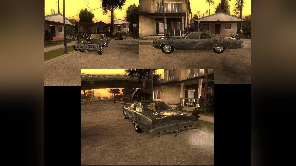 Разбитый понтиак / GTA San Andreas