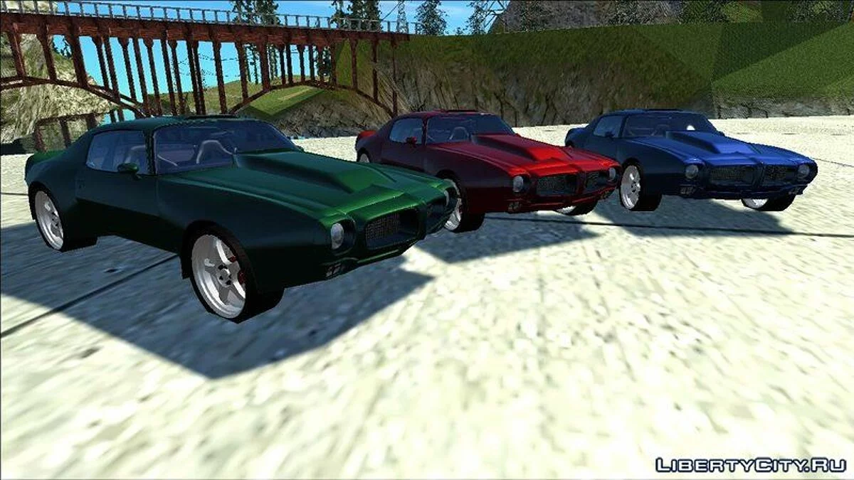1970 Pontiac Firebird (кастомный) / GTA San Andreas