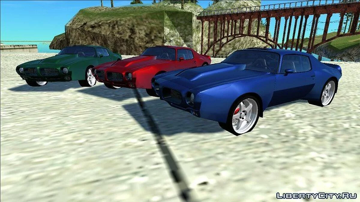 1970 Pontiac Firebird (кастомный) / GTA San Andreas