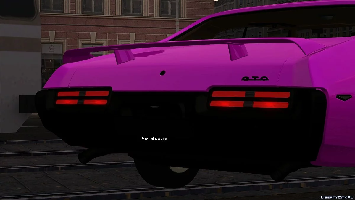 Pontiac GTO 'The Judge' Series II 1969 / GTA San Andreas