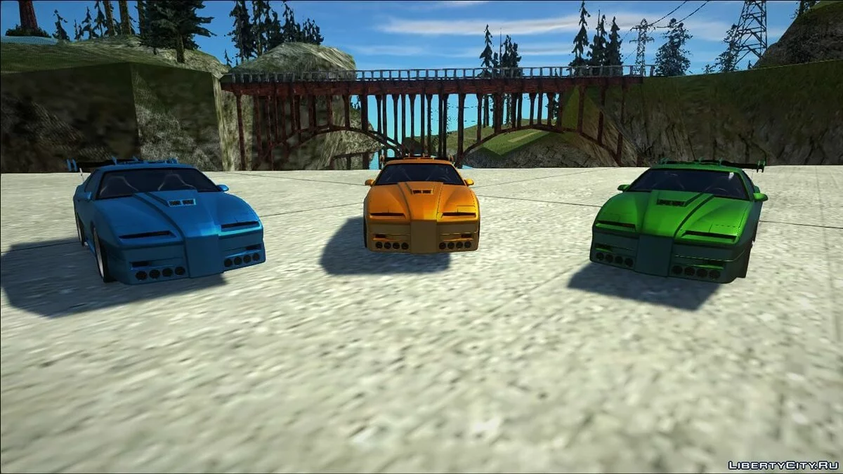 Pontiac Firebird Custom / GTA San Andreas