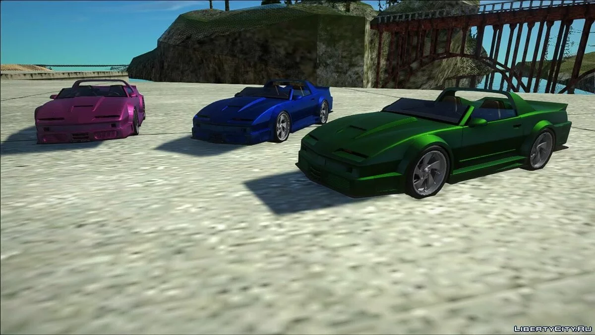 Pontiac Firebird Roadster Concept Custom / GTA San Andreas