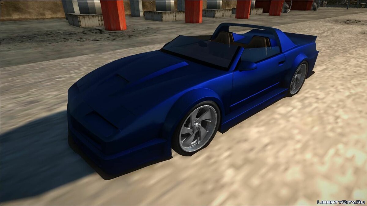 Скачать Pontiac Firebird Roadster Concept Custom для GTA San Andreas