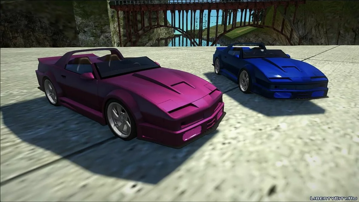Pontiac Firebird Roadster Concept Custom / GTA San Andreas