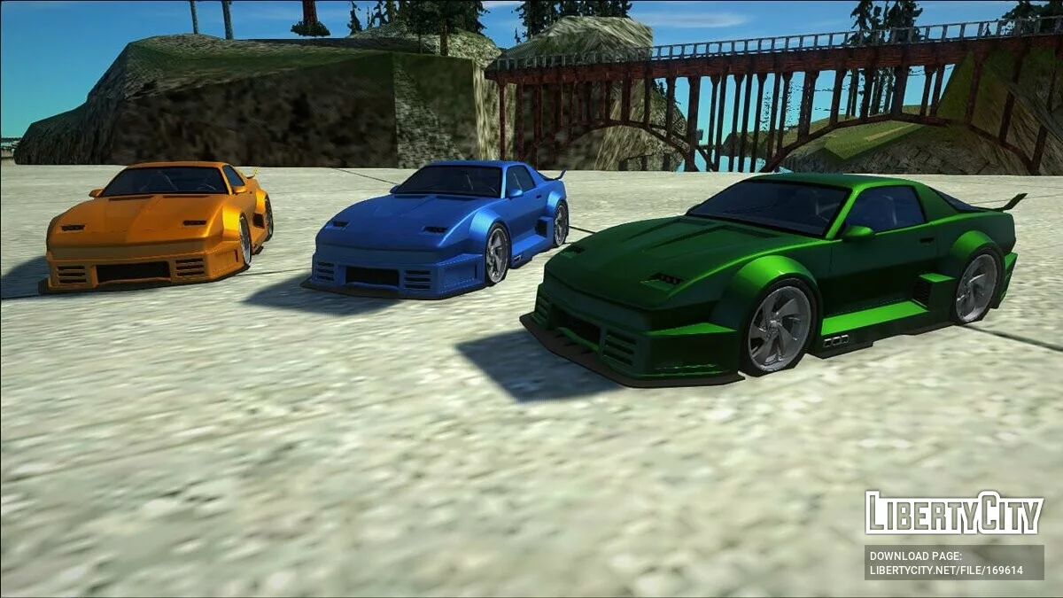 Pontiac Firebird Custom / GTA San Andreas