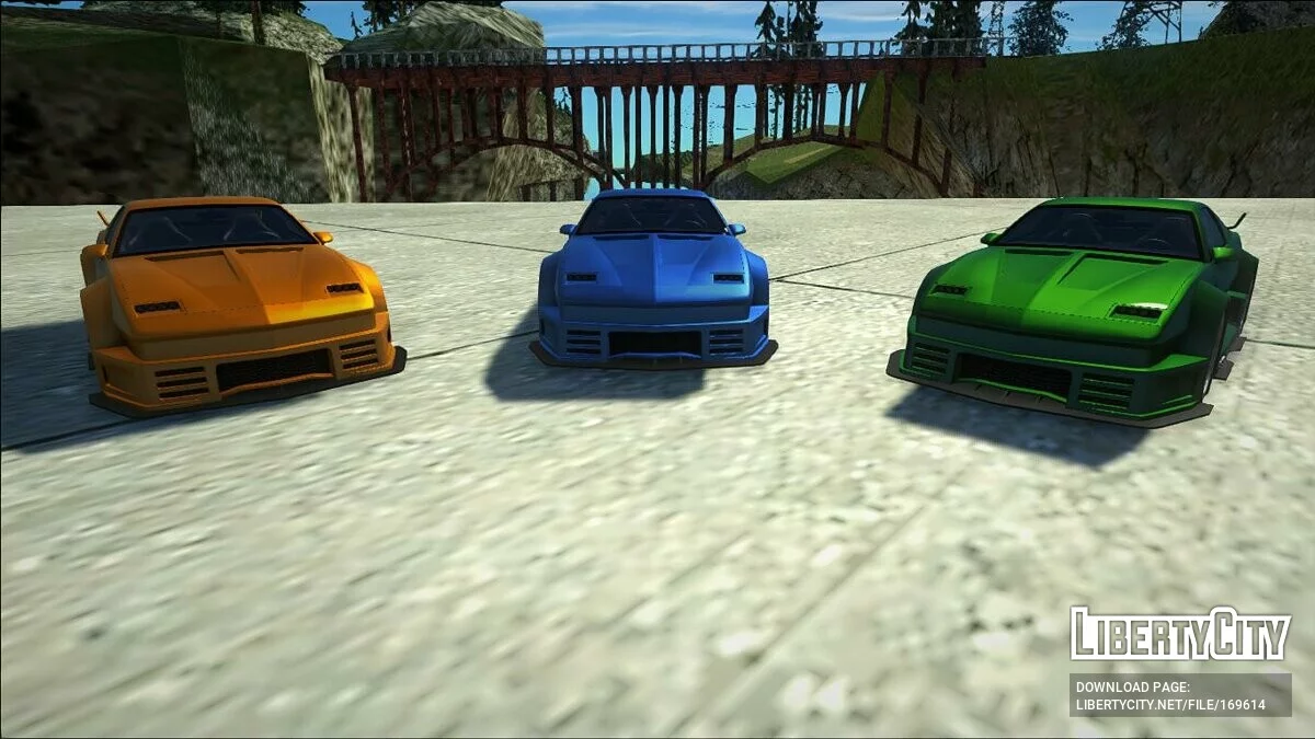 Pontiac Firebird Custom / GTA San Andreas