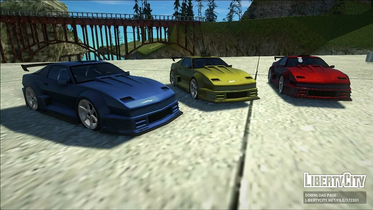 Pontiac Firebird Custom / GTA San Andreas