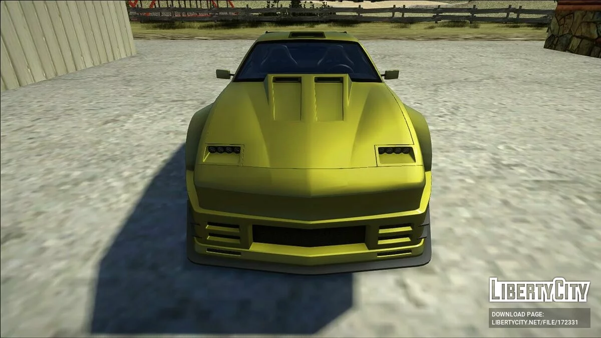 Pontiac Firebird Custom / GTA San Andreas