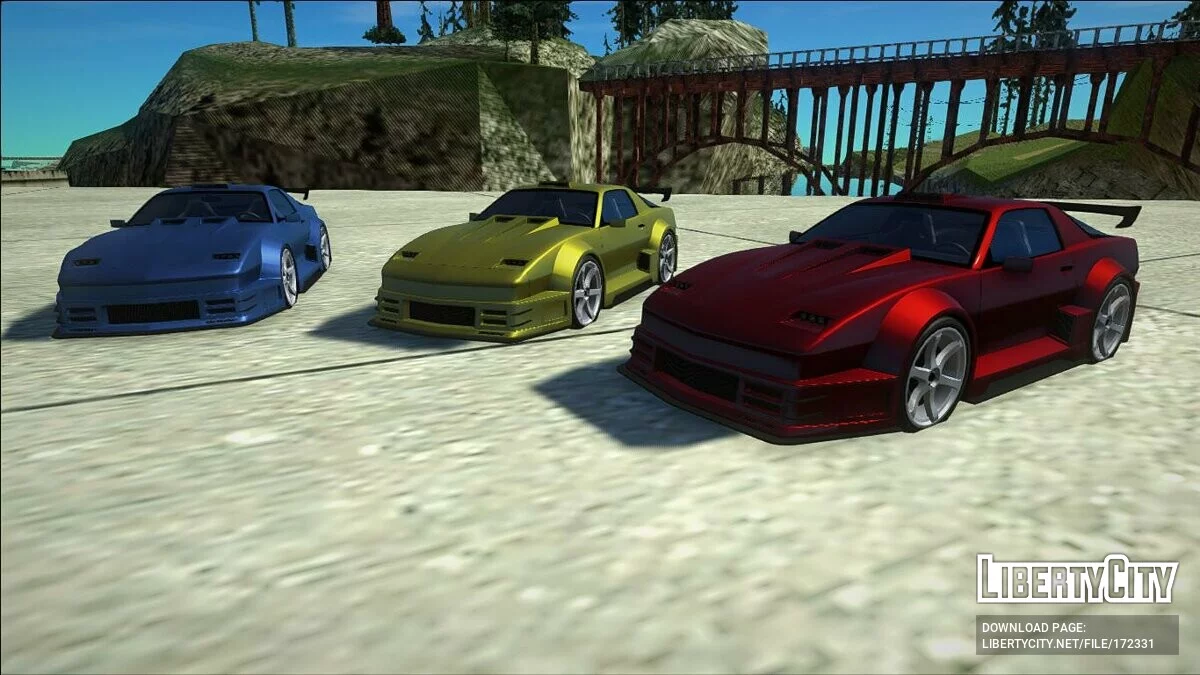 Pontiac Firebird Custom / GTA San Andreas