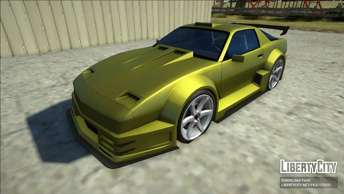 Pontiac Firebird Custom / GTA San Andreas