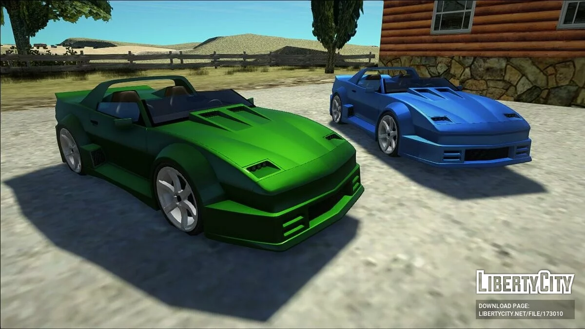 Pontiac Firebird Roadster Concept Custom / GTA San Andreas