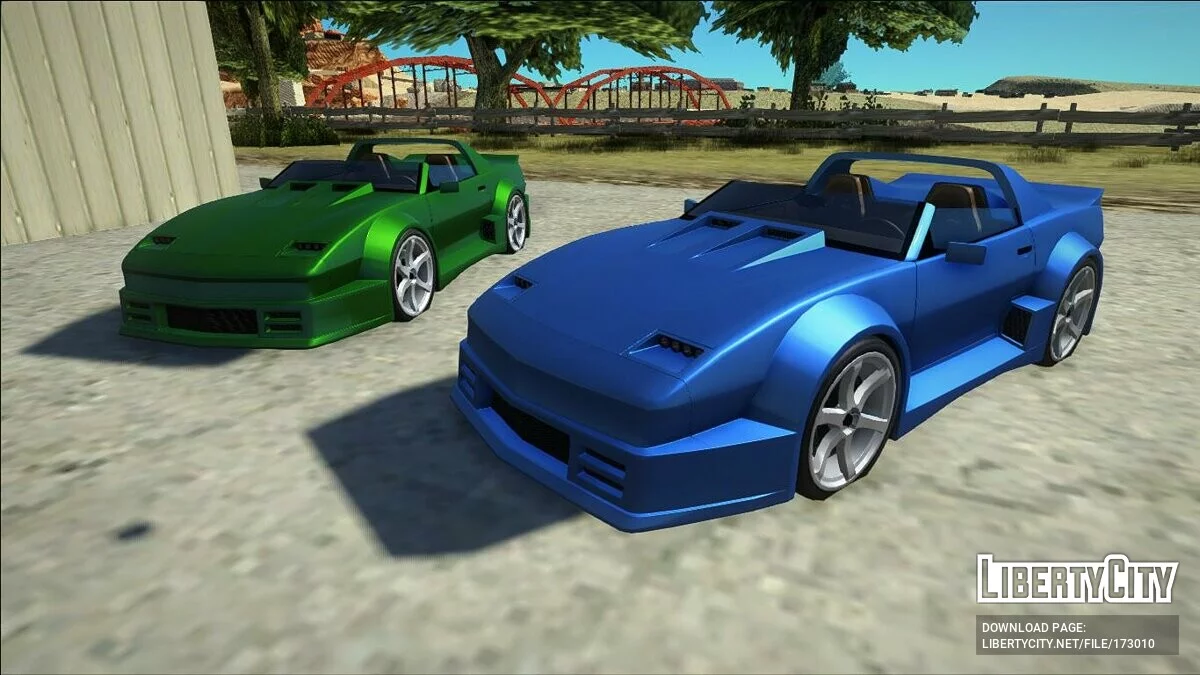 Pontiac Firebird Roadster Concept Custom / GTA San Andreas