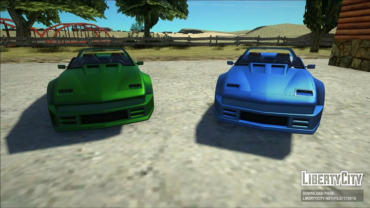 Pontiac Firebird Roadster Concept Custom / GTA San Andreas