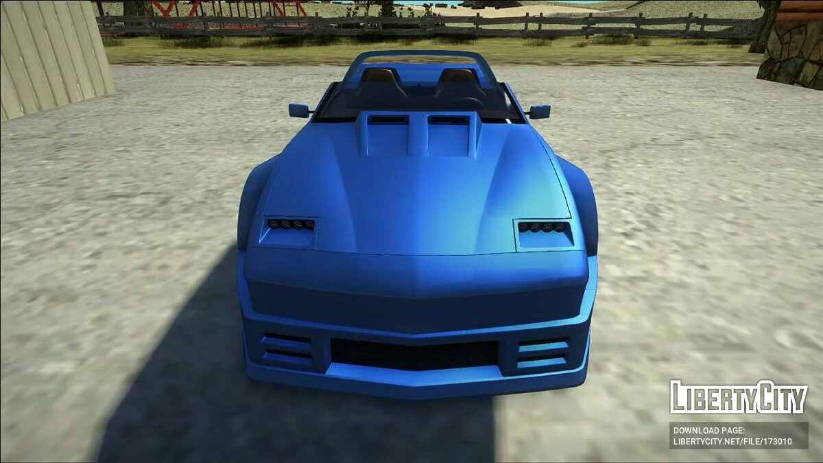 Pontiac Firebird Roadster Concept Custom / GTA San Andreas