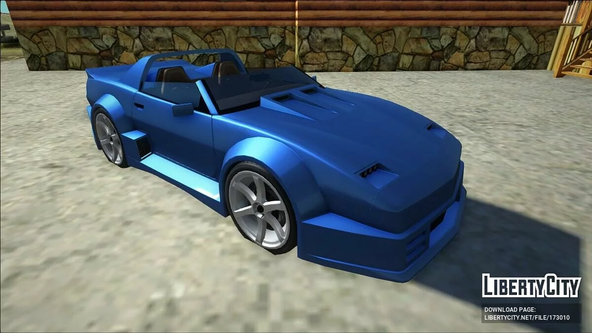 Pontiac Firebird Roadster Concept Custom / GTA San Andreas