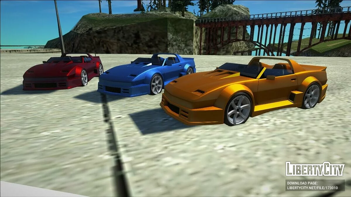Pontiac Firebird Roadster Concept Custom / GTA San Andreas