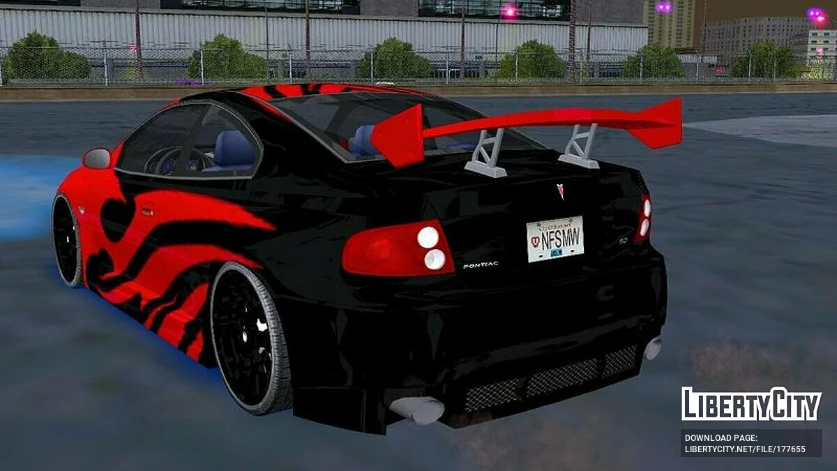 Pontiac GTO из Need For Speed: Most Wanted / GTA San Andreas