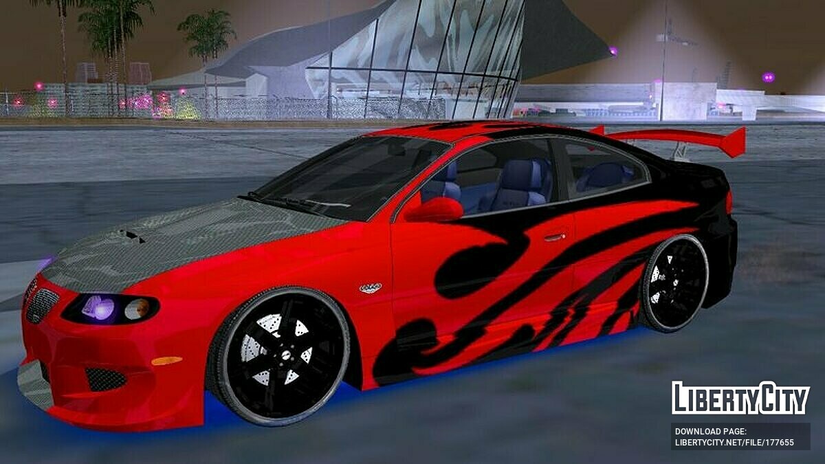 Скачать Pontiac GTO из Need For Speed: Most Wanted для GTA San Andreas