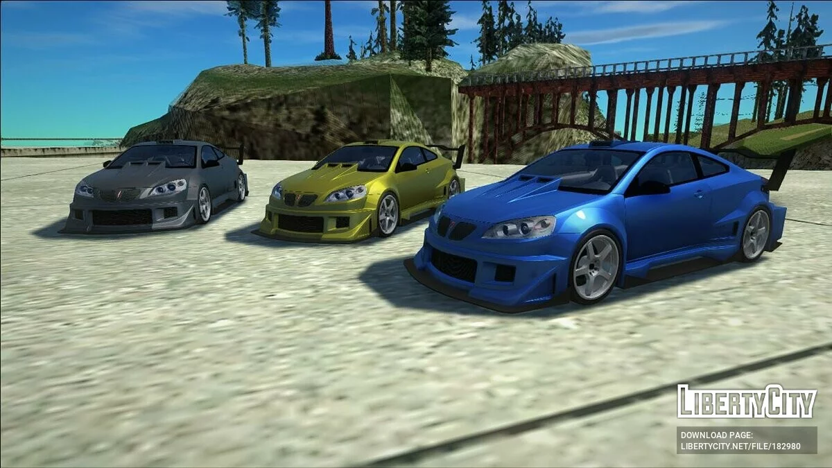 Pontiac G6 Custom / GTA San Andreas