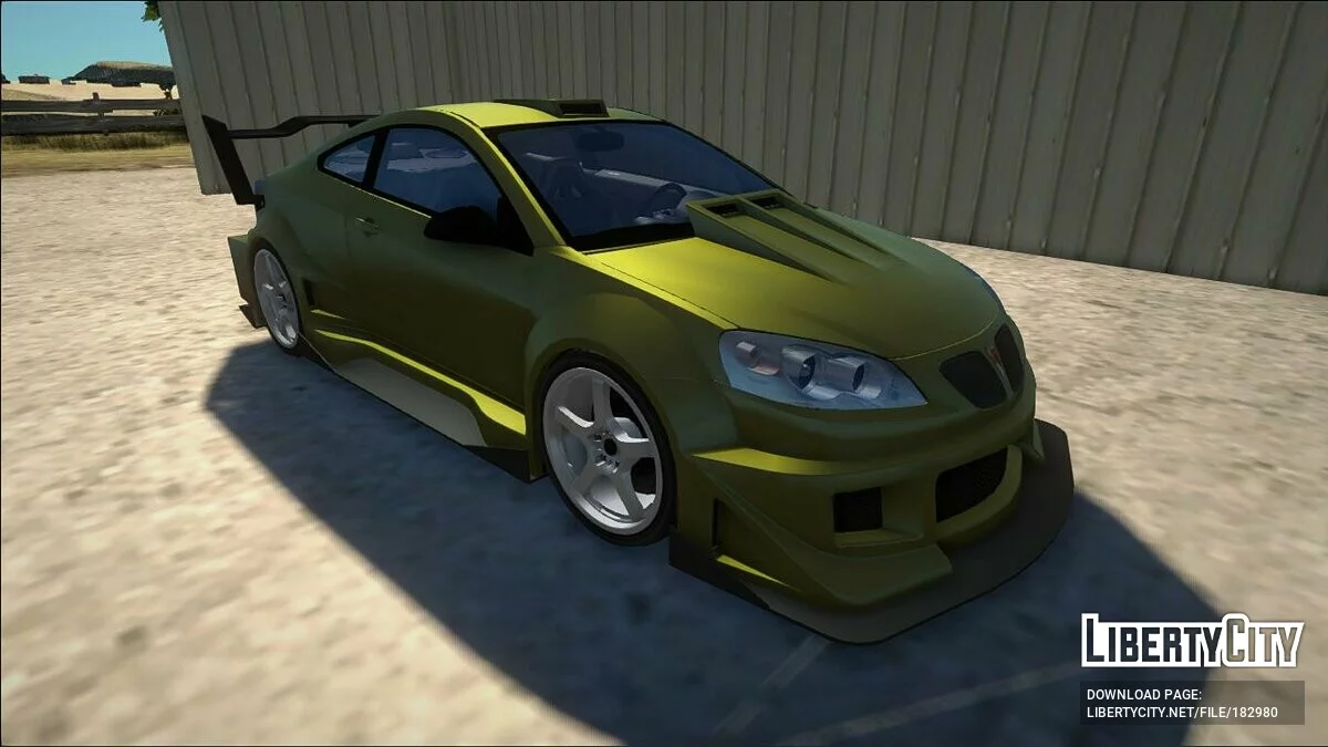 Pontiac G6 Custom / GTA San Andreas