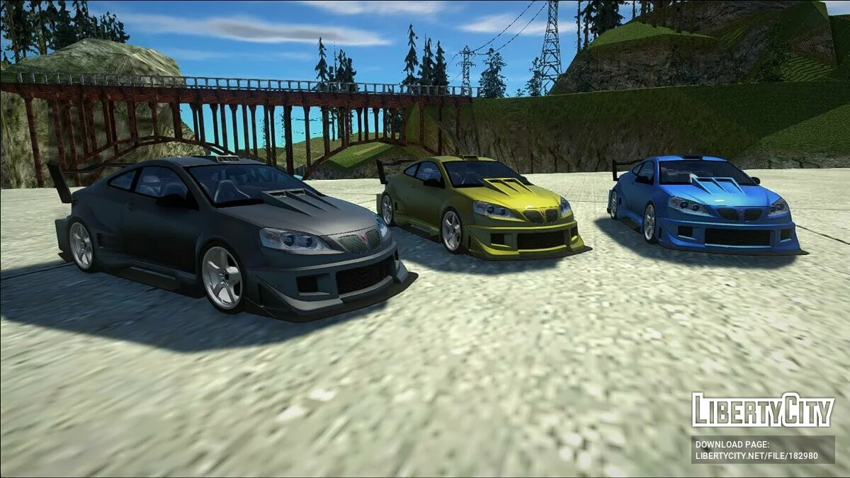 Pontiac G6 Custom / GTA San Andreas