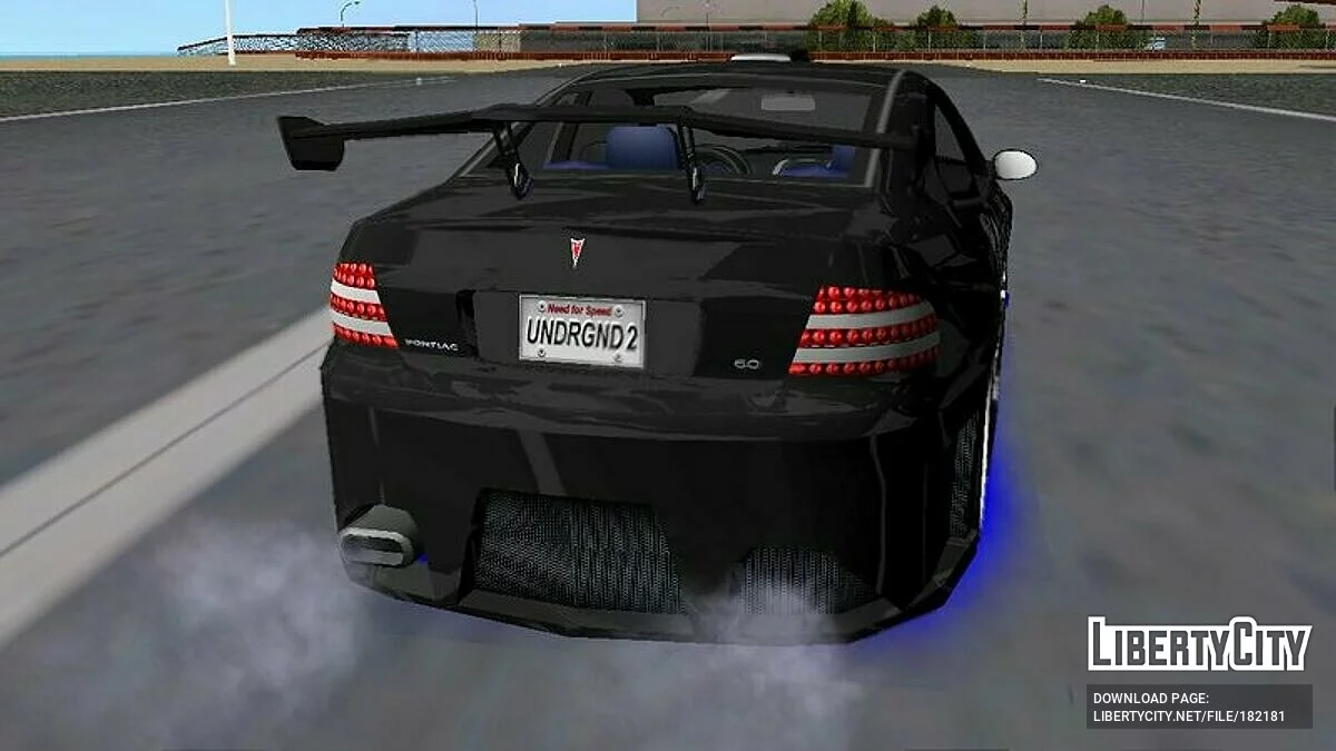 Pontiac GTO (Caleb) Need For Speed Underground 2 / GTA San Andreas