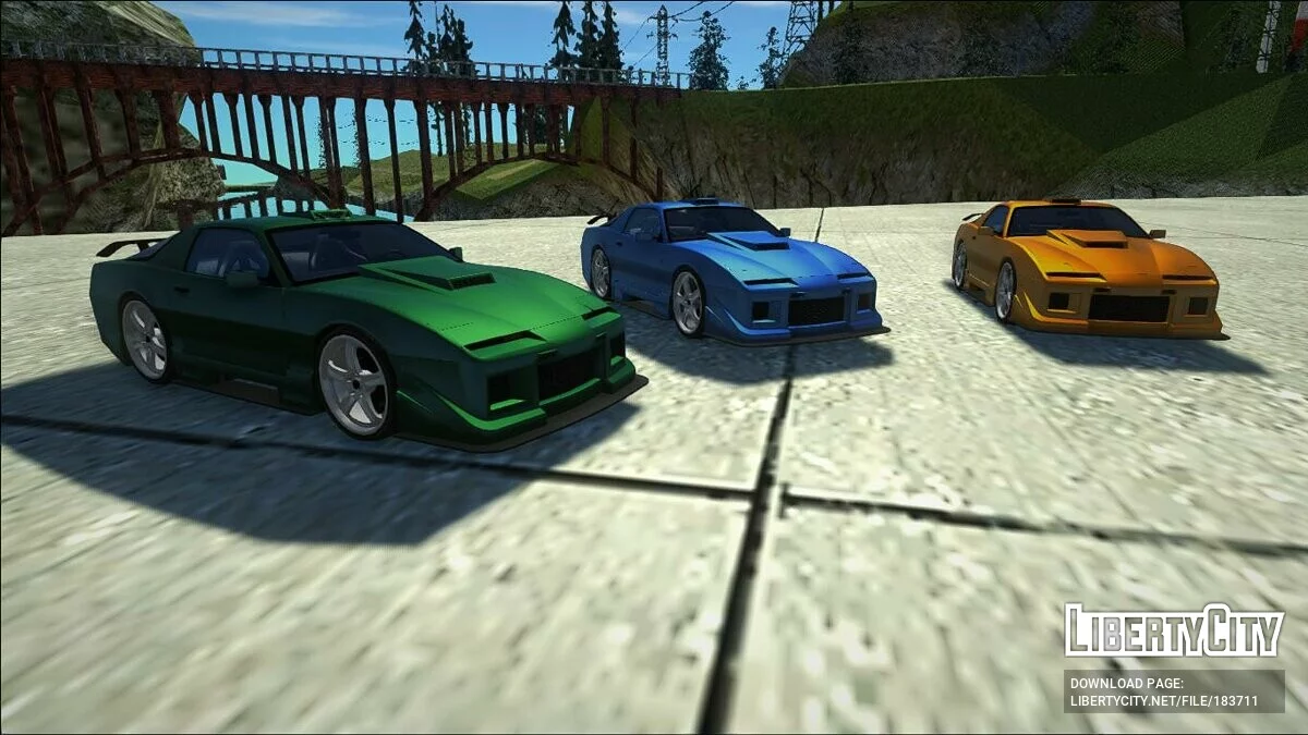 Pontiac Firebird Custom / GTA San Andreas