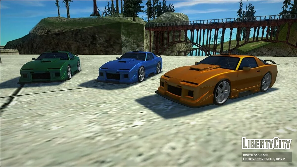 Pontiac Firebird Custom / GTA San Andreas