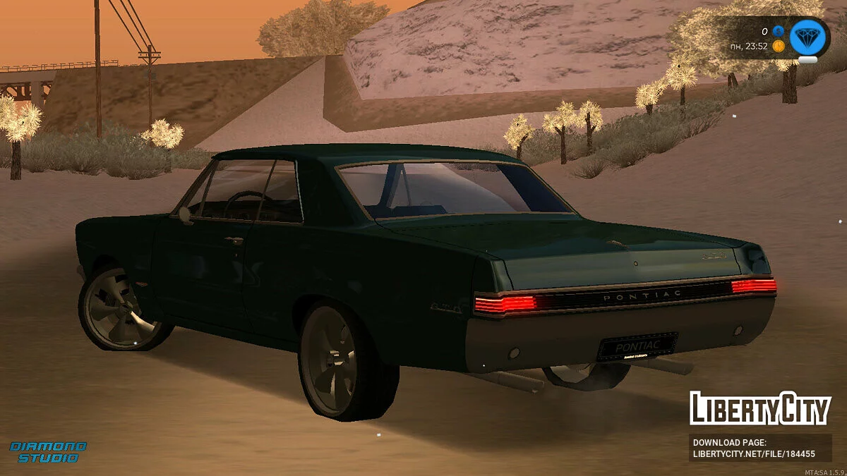 Pontiac GTO 1965 + CCD / GTA San Andreas