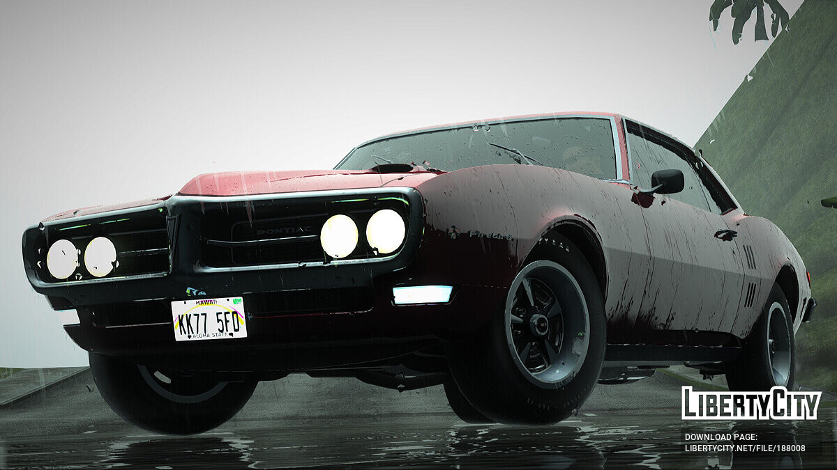 Pontiac Firebird (2337) 1968 для GTA San Andreas - Картинка #8