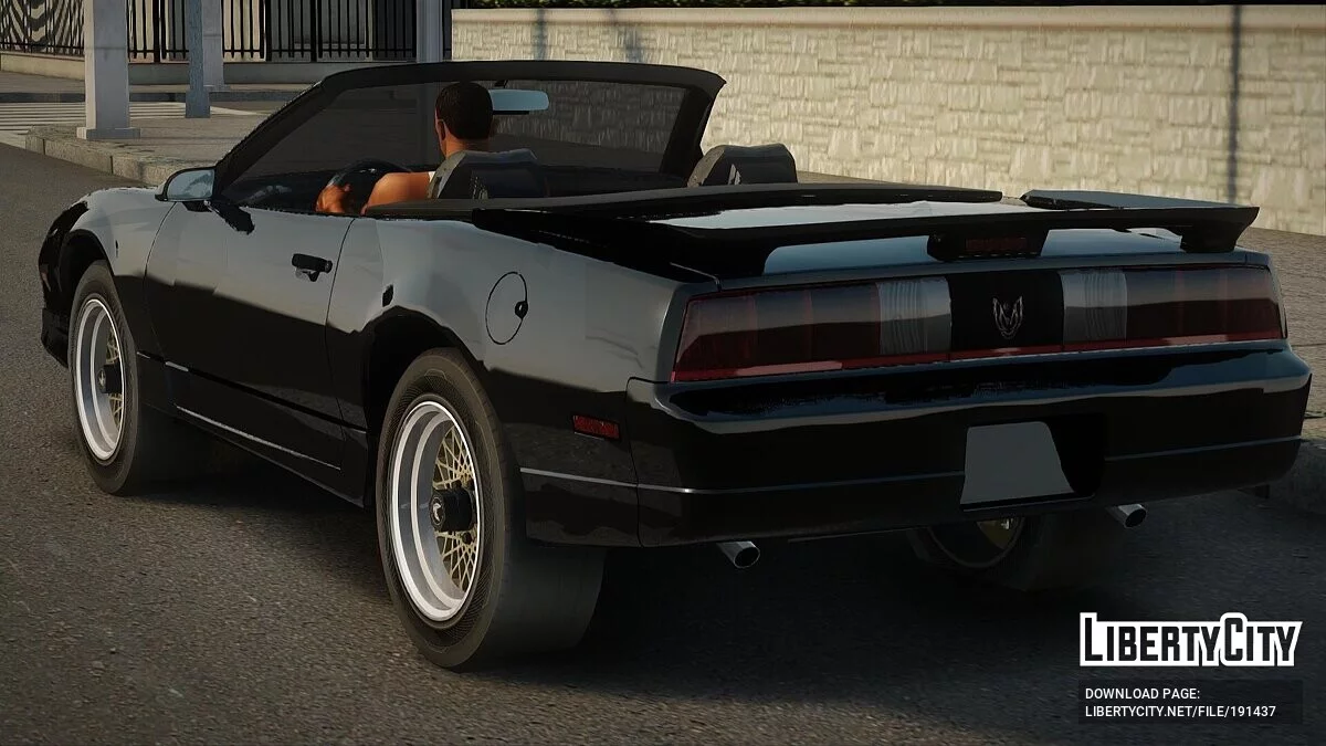 1987 Pontiac Trans AM Convertible / GTA San Andreas