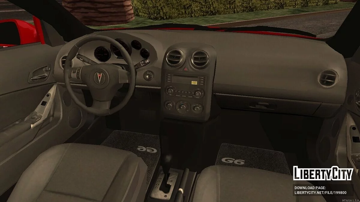 Pontiac G6 GTP + CCD / GTA San Andreas