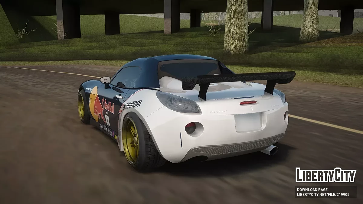 Pontiac Solstice Redbull / GTA San Andreas