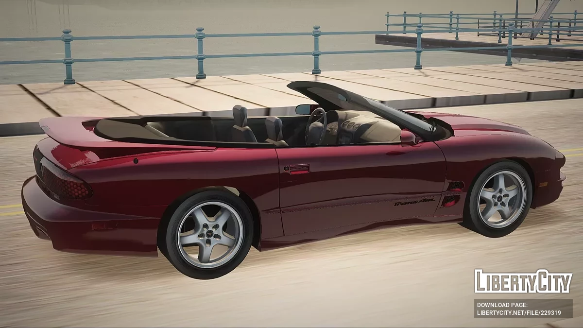 2002 Pontiac Firebird Trans AM Convertible / GTA San Andreas