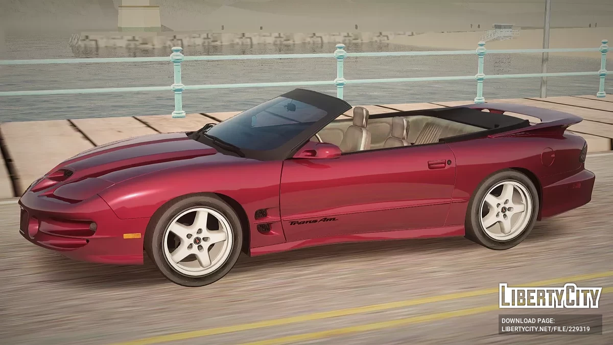 2002 Pontiac Firebird Trans AM Convertible / GTA San Andreas
