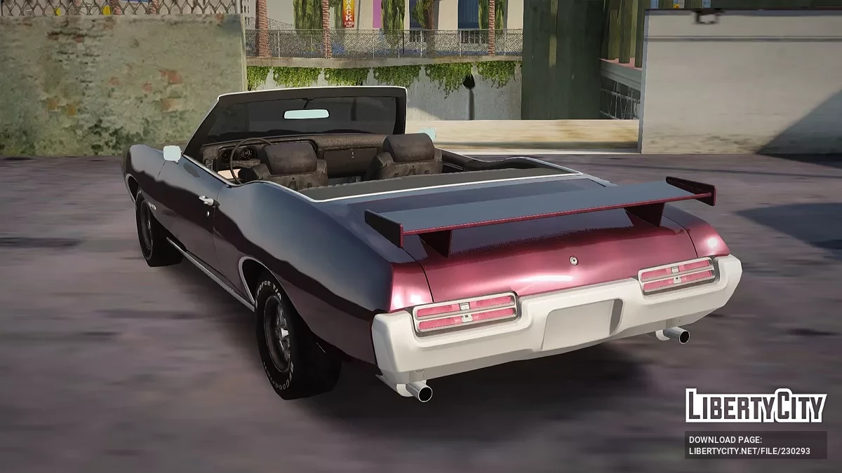 1969 Pontiac GTO Convertible / GTA San Andreas